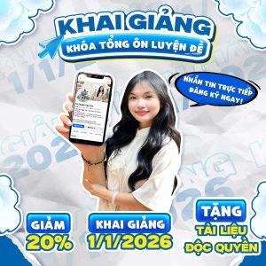 Khóa “Luyện đề” – Luyện thi Tốt nghiệp THPT năm 2026
